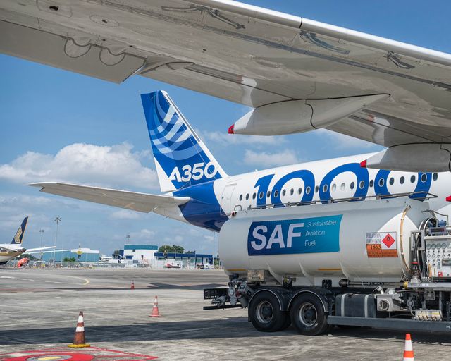 Singapore Airshow 2024 Before Opening A350-1000 Singapore Airshow 2024 Before Opening A350-1000
