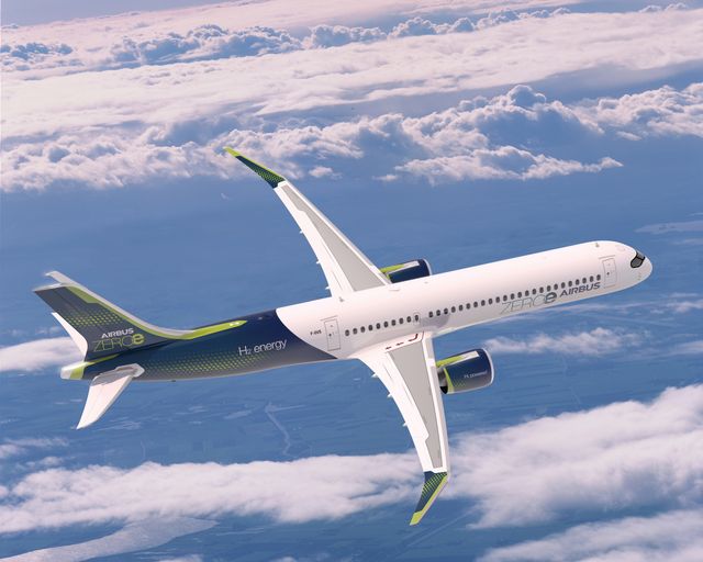Airbus ZEROe Turbofan Concept Airbus ZEROe Turbofan Concept